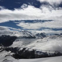 Meravigliosa ciaspolata di sabato (10.3.18) sui Piani di Ragnolo: magici Sibillini!