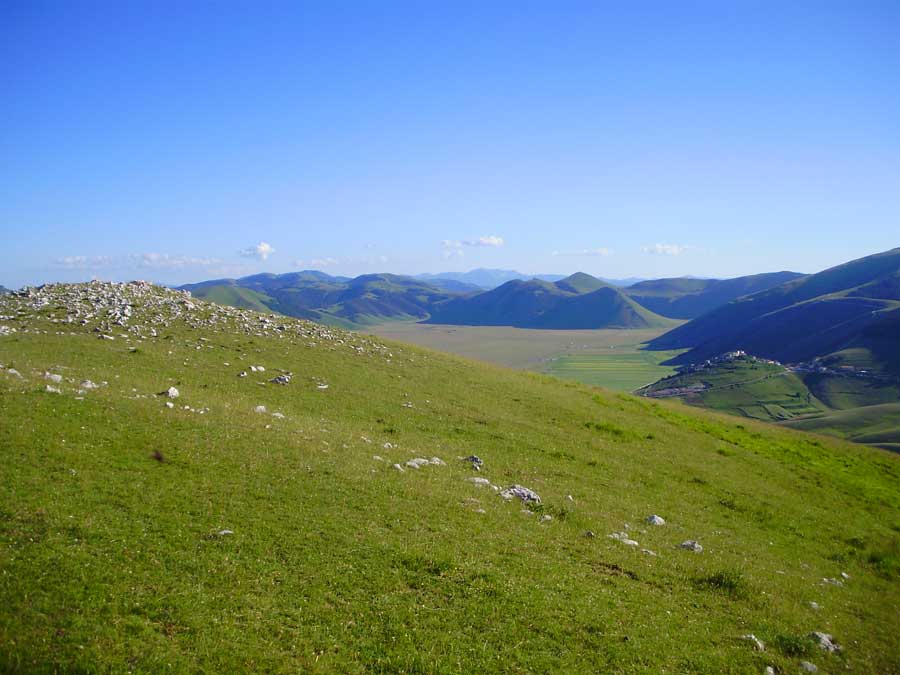 Sul crinale del grande altipiano