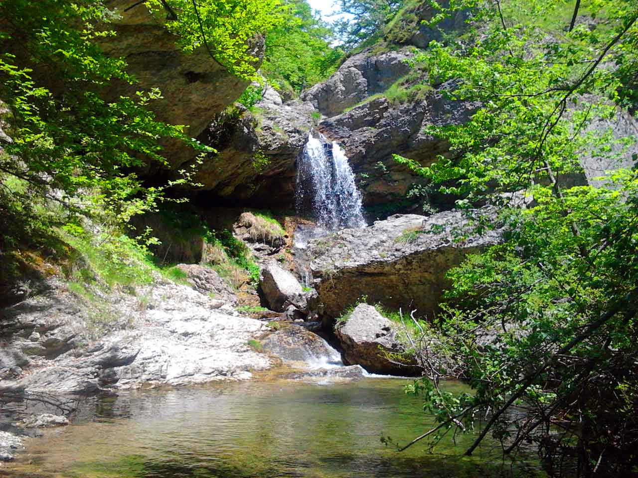 L'anello delle cascate di Selva Grande (Monti della Laga)