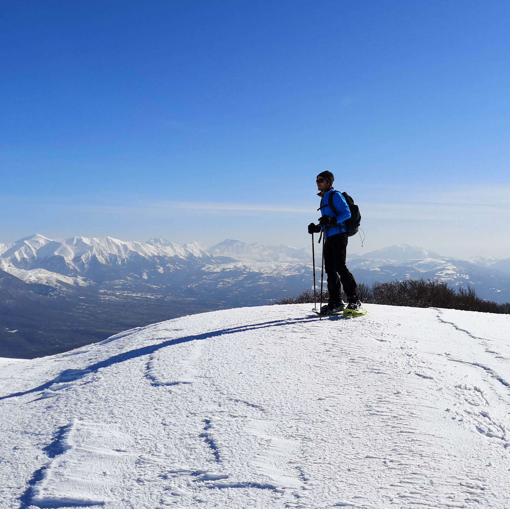Monte Pizzuto: ciaspolata per camminatori abituati!