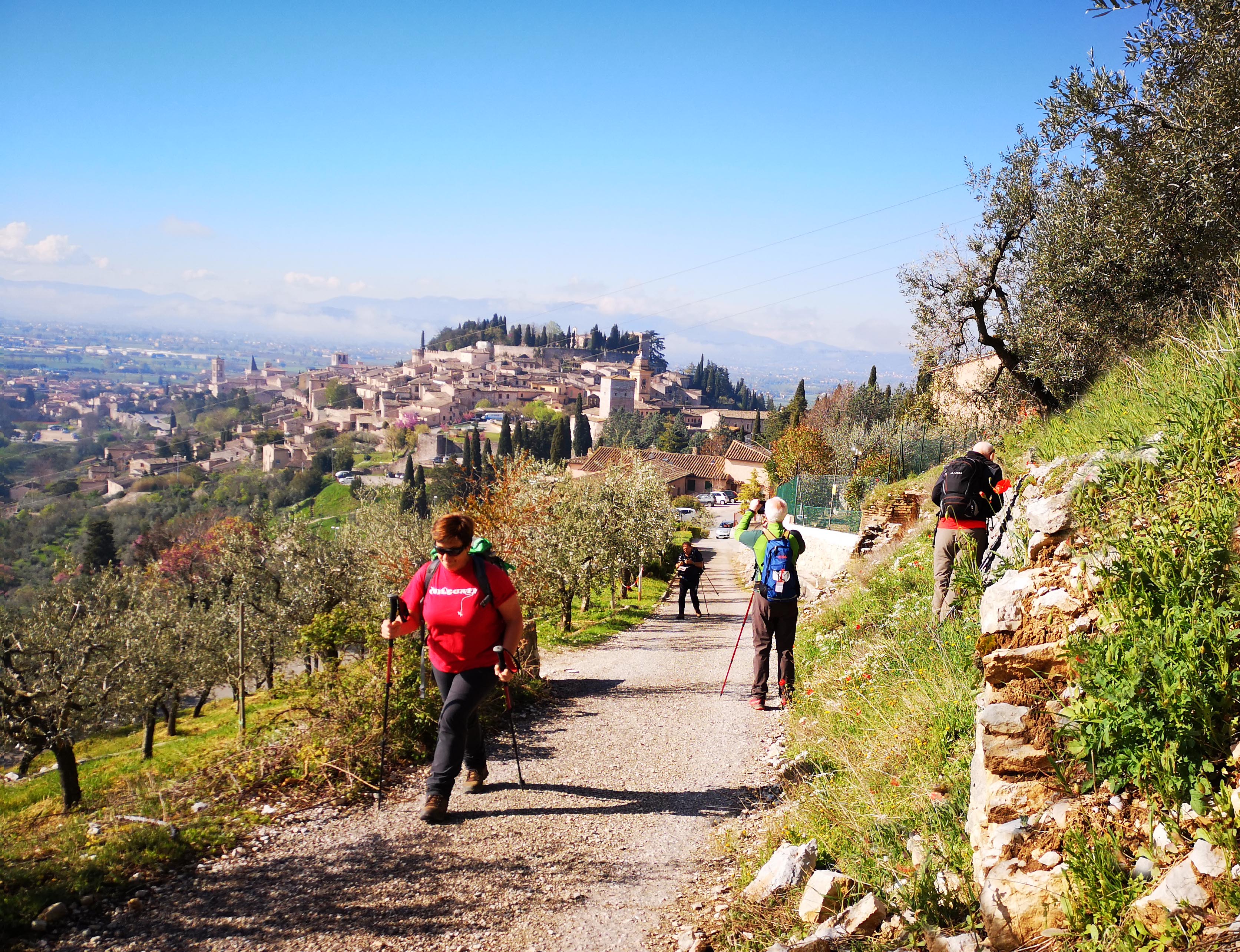 Da Spello ad Assisi per il Monte Subasio