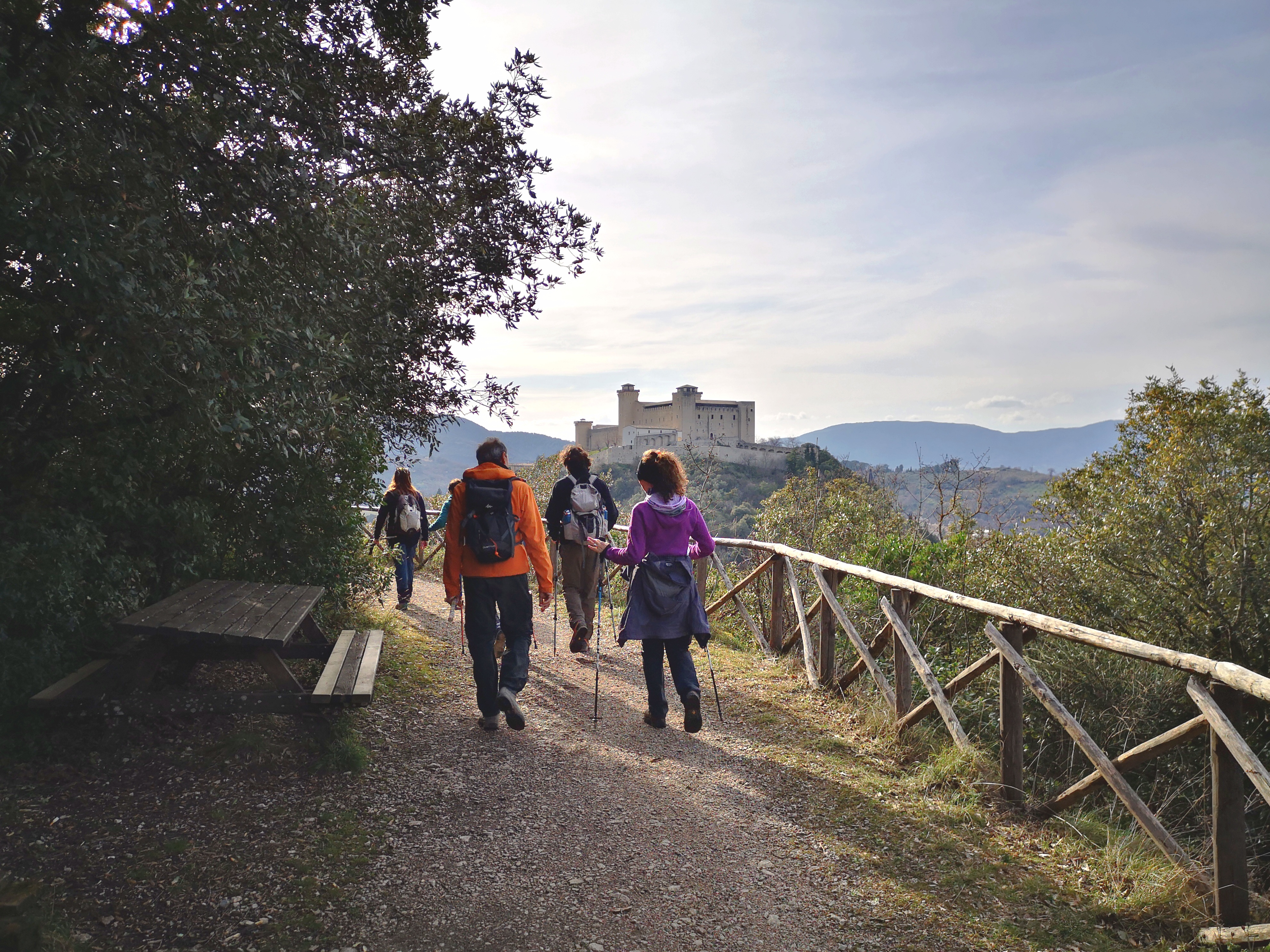 Il monte sacro di Spoleto: sugli antichi acquedotti!
