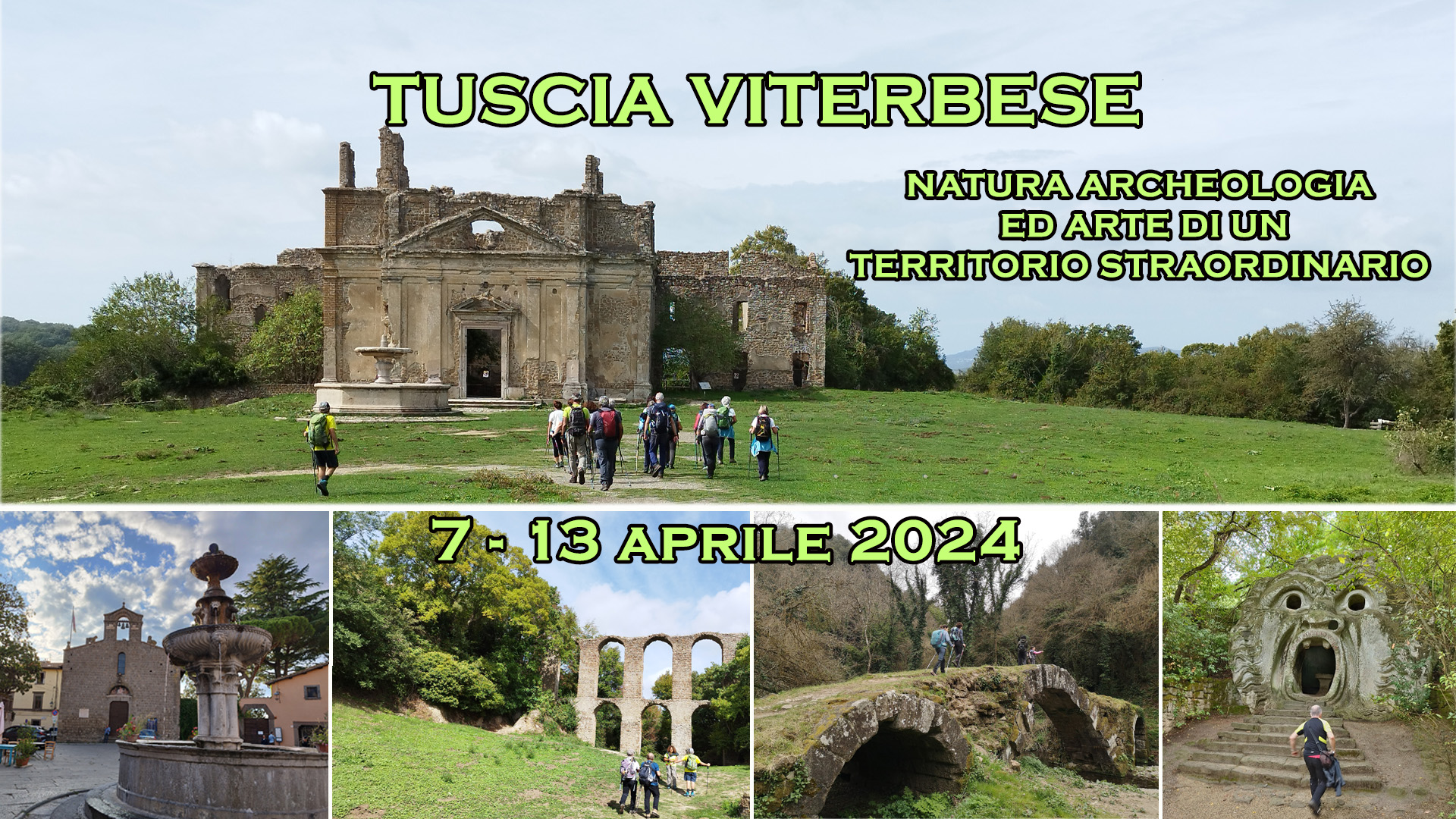 Tuscia Viterbese: natura, archeologia e arte in un territorio straordinario!