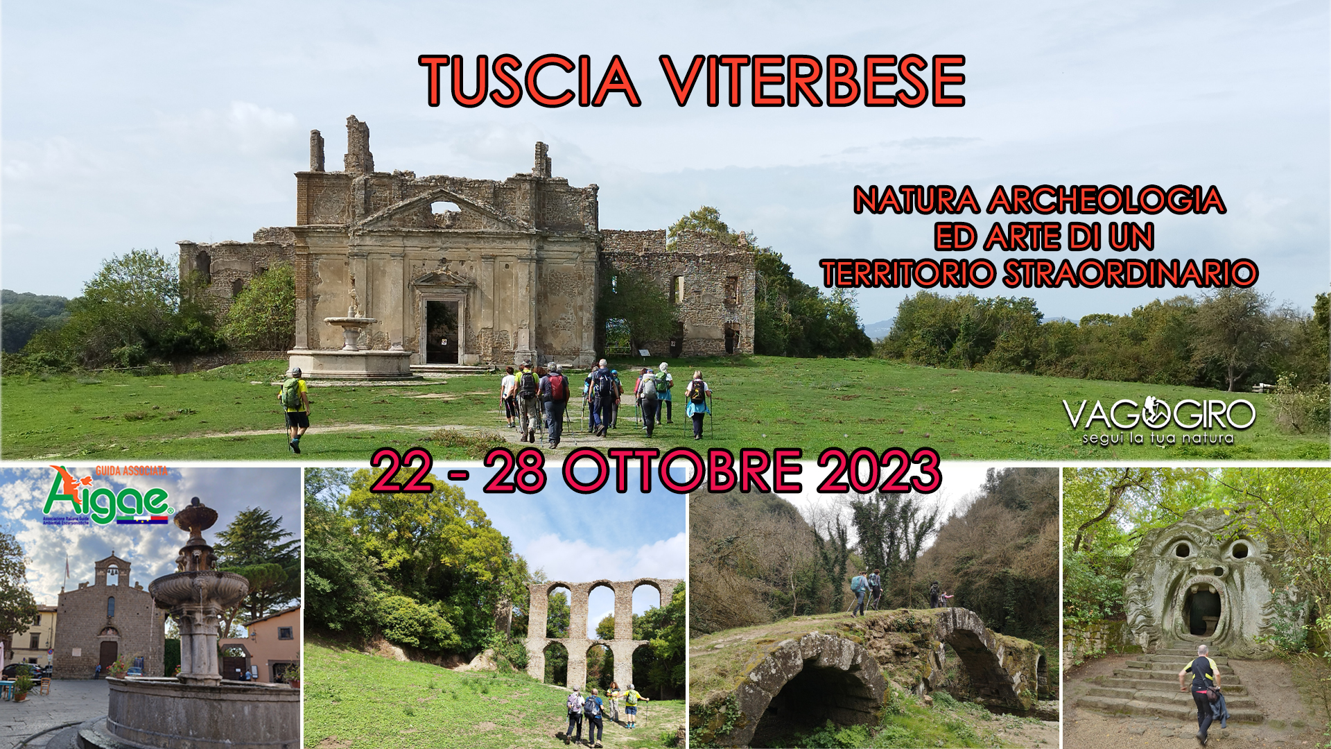 Tuscia Viterbese: natura, archeologia e arte in un territorio straordinario!